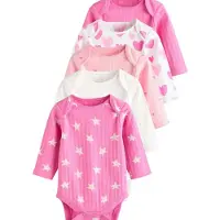 Next Tutina / body per bambino rosa / rosa / pitaya / bianco