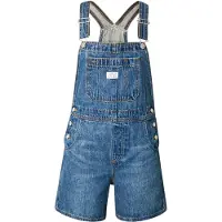 Levi's Jeans con pettorina 'Utility Shortall' blu denim