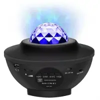 Sign LED Galaxy Light - Lampada a stella / Lampada notturna - Nera