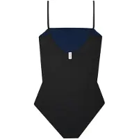 Mymarini Women's Easybody Costume intero Donna (M, nero)