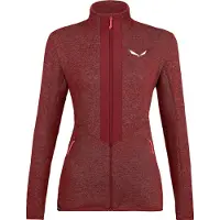 Salewa Women's Rocca 2 PL Full Zip Giacca in pile Donna (34, rosso)