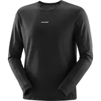 Salomon SHKout Core L/S Maglia a manica lunga Uomo (XXL, nero)
