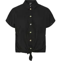 Pieces Camicia A Maniche Corte | Nero | XS