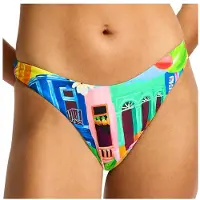Seafolly Women's Sea Dive High Cut Pant Parte inferiore bikini Donna (34, variopinto)