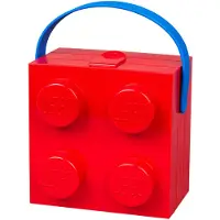 LEGO Scatola con maniglia - Rossa