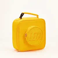 LEGO Borsa portapranzo a forma di mattoncino - Arancione acceso