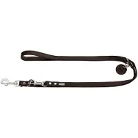 Hunter V-Leash Guinzagli per cani (Länge max. 200 cm - Breite 1,6 cm, brown)