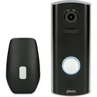 Alecto Videocitofono con telecamera HD e WiFi, include campanello