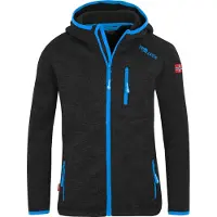TROLLKIDS Kid's Jondalen Jacket XT Giacca in pile Bambini (104, nero/blu)
