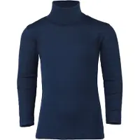 Engel Kids' Roll Neck Intimo lana merinos Bambini (140, blu)