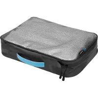 Cocoon Packing Cube With Laminated Net Top Sacca (L - 35 x 26 x 8 cm, grigio)