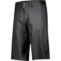 SCOTT Shorts Trail Flow with Pad Pantaloni da ciclismo Uomo (XXL, nero/grigio)