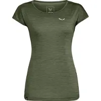 Salewa Women's Puez Melange Dry S/S Tee T-shirt Donna (36, olivia)