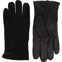 Strellson Guanti Vera Pelle nero