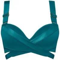 Marlies Dekkers Cache Coeur Quetzal Green Push Up Bikini Top Taglia: 80C | Bikini Outlet | Donna | Verde