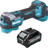 Makita TM 001 GM1 utensile multifunzione a batteria 40 V max. Starlock Max Brushless + 1x batteria ricaricabile 4,0 Ah - senza caricabatterie