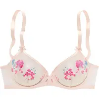 LASCANA Reggiseno blu / cipria / rosa scuro