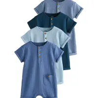 Next Tutina / body per bambino blu / navy / blu colomba / blu chiaro