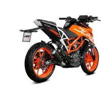 MIVV Silenziatore Omologato Slip On X-m1 Ktm 125 Duke 2021-23 Kt.025.lc4b