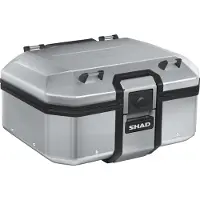 Shad Bauletto TR37 Terra Aluminium 37L ALLUMINIO 37L ARGENTO marrone