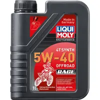Liqui moly Olio Motore 4t Offroad 5w40 Fully Synthetic 1l