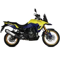MIVV Silenziatore Omologato Slip On Speed Edge Suzuki V-strom 800 De 2023-24 S.061.lrx