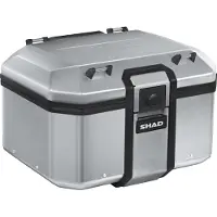 Shad BAUL. TR48 TERRA 48L ALL. ARG. ALLUMINIO 48L ARGENTO marrone