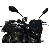 Ermax Parabrezza per moto naked sportive MT-09/SP, 24-, nero oscurato