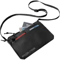 Eagle creek Undercover RFID Neck Wallet Portafogli (19 x 12,5 cm, nero)