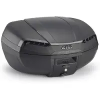 Givi TOPCASE E46 RIVIERA PIASTRA MONOLOCK 46L Nero/Fumé blu