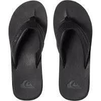 Quiksilver Infradito CARVER NUBUCK M SNDL SBKM uomini - Nero - 40