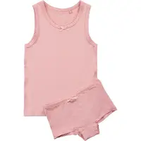 Minymo Kid's Underwear Set Bamboo Intimo Bambini (92, fuchsia)