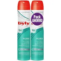 BYLY Extrem Frescor Deodorant Spray 2x200ml