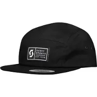 SCOTT 5-Panels Cap Cappellino (One Size, nero)