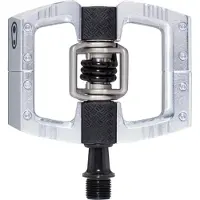Crankbrothers Mallet DH Pedali a sgancio rapido grigio