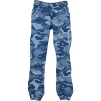 Urban Classics Printed Jeans Blue Laser Camo Taglia: W36 | Jeans straight fit Outlet | Uomo | Blu