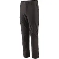 Patagonia Terravia Peak Pants Pantaloni da trekking Uomo (34 - Short, nero/grigio)