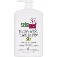 Sebamed Olive Liquid Face and Body Wash 1000 ml — Detergente viso e corpo