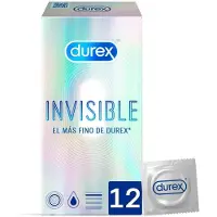 Durex Invisible Regular Fit Condoms 12 Units