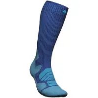 Bauerfeind Sports Outdoor Merino Compression Socks Calze tecniche a compressione Uomo (38-41 - Wade M, blu)