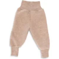 Engel Baby Trousers with Navel Waistband Pantaloni in pile Bambini (86/92, beige)
