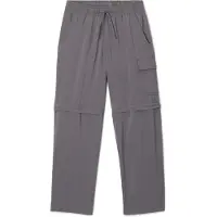 Columbia Kid's Silver Ridge Utility Convertible Pant Pantaloni zip off Bambini (XXS, grigio)