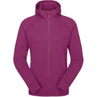 Rab Women's Nexus Hoody Giacca in pile Donna (36, arancione)