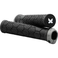 Sixpack Racing Z-Trix PA Manubrio per bici (Ø 28 mm, nero/grigio)
