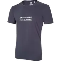 Ocun Classic T Organic EFC T-shirt Uomo (M, grigio/blu)