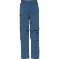 Vaude Kid's Detective Antimos Zip-Off Pants Pantaloni zip off Bambini (104, blu)
