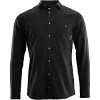 Aclima Woven Wool Shirt Camicia Uomo (XS, nero)