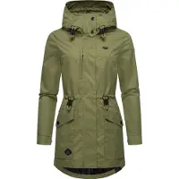 Ragwear Giacca funzionale 'Alysa' oliva / nero