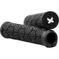 Sixpack Racing D-Trix CF Manubrio per bici (Ø 33 mm, nero/grigio)