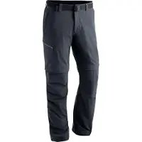 Maier Sports Tajo 2 Pantaloni da trekking Uomo (58 - Regular, nero/grigio)
